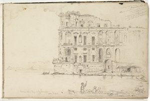 Palazzo della Regina Giovanna, Napoli da Thomas Cole